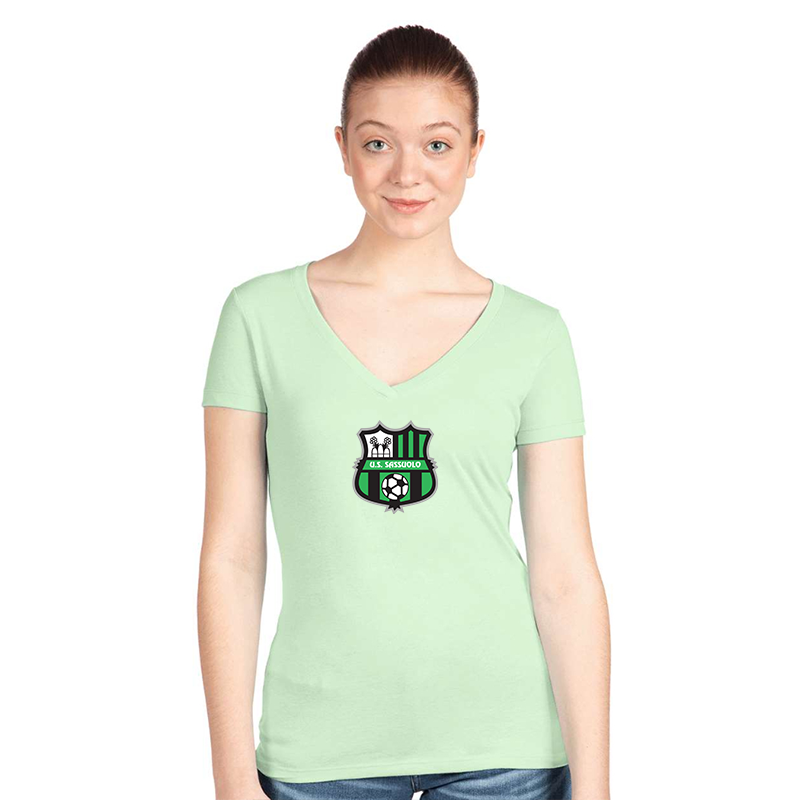 Women's U.S. Sassuolo Soccer Next Level V-Neck T-Shirt
